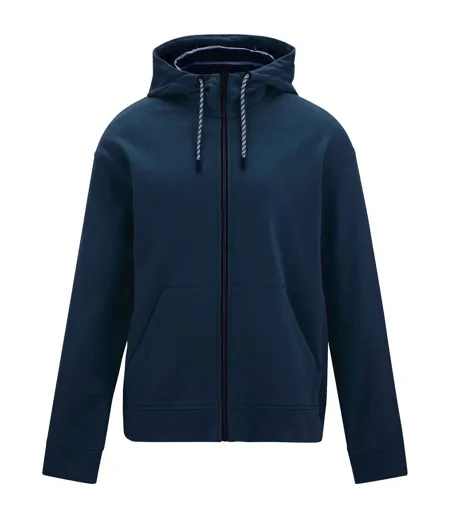 Womens/ladies Bayletta Full Zip Hoodie Navy Regatta