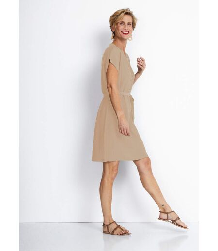 Robe-housse courte manches kimono