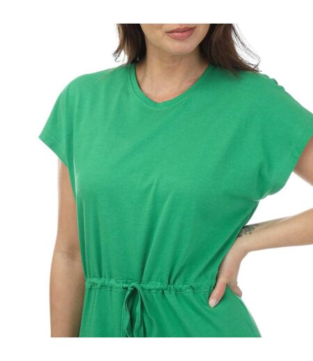 Robe mi-longue may life femme vert Only