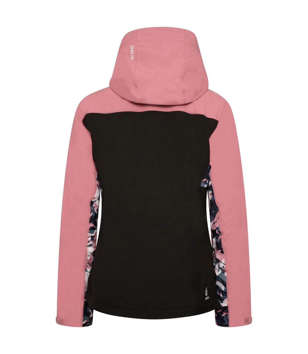 Blouson De Ski Determined Femme Vieux Rose Foncé Noir Dare 2B-2