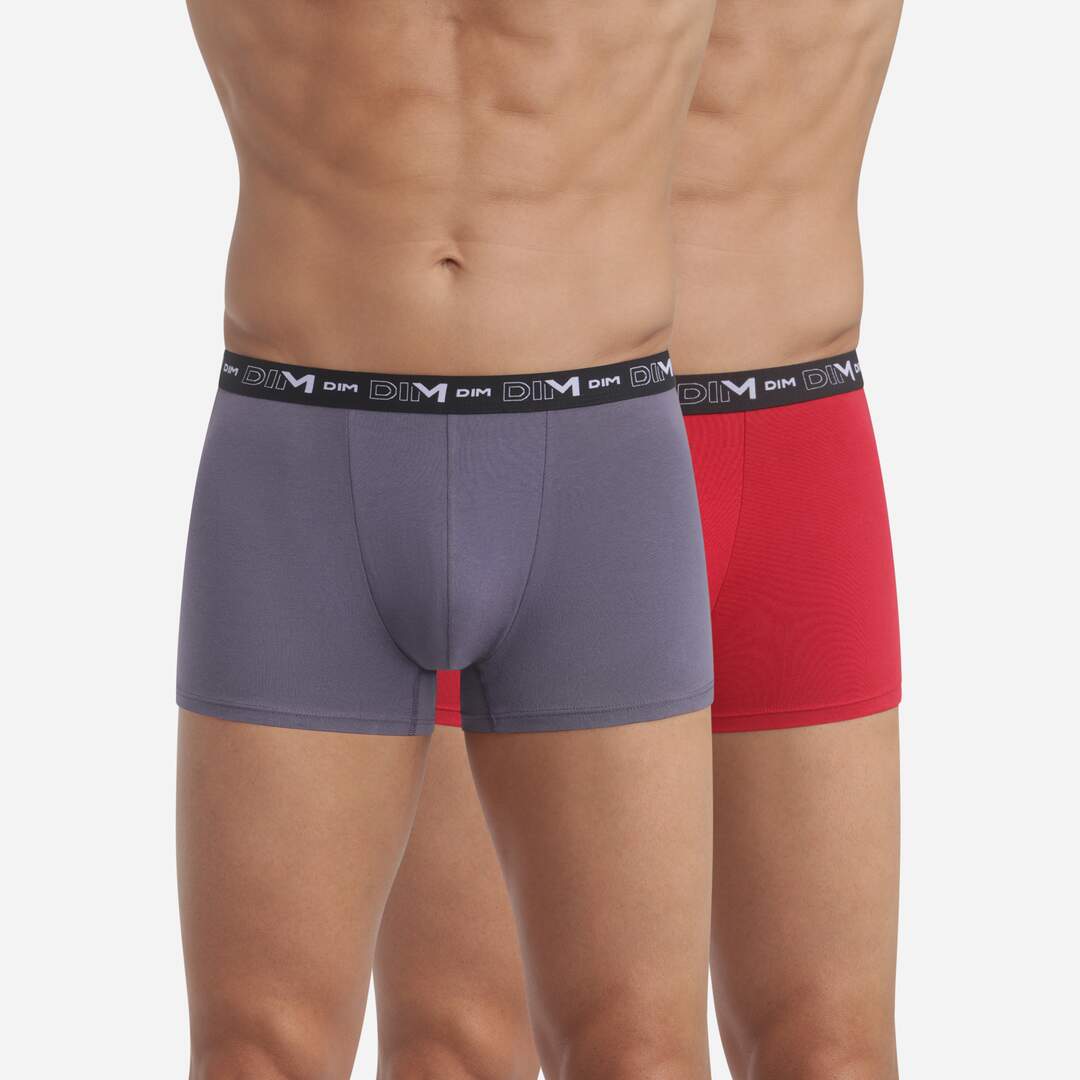 Lot de 2 Boxers Coton Strech-1