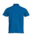 Polo Basic Homme Bleu Roi Clique-2