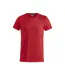 Mens Basic T-shirt Bright Cerise Clique-2