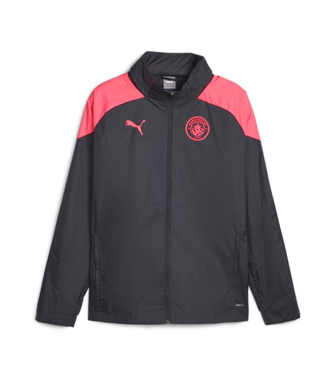 Veste imperméable noire homme manchester city 2023/24 - l-1