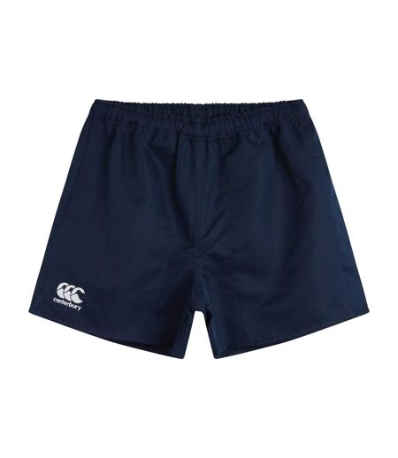 Mens Professional Polyester Shorts Navy Canterbury