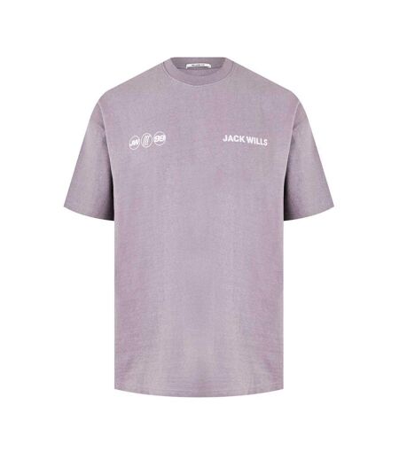 T-shirt Multi Hit Homme Lilas Foncé Jack Wills