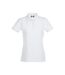 Polo premium femme blanc Clique-1