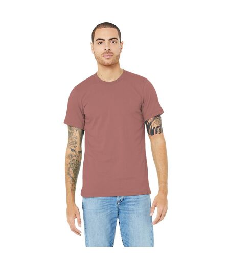 Canvas T-shirt Jersey Hommes Mauve Bella + Canvas