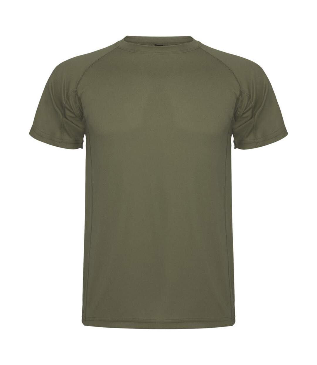 T-shirt montecarlo homme vert kaki Roly-1