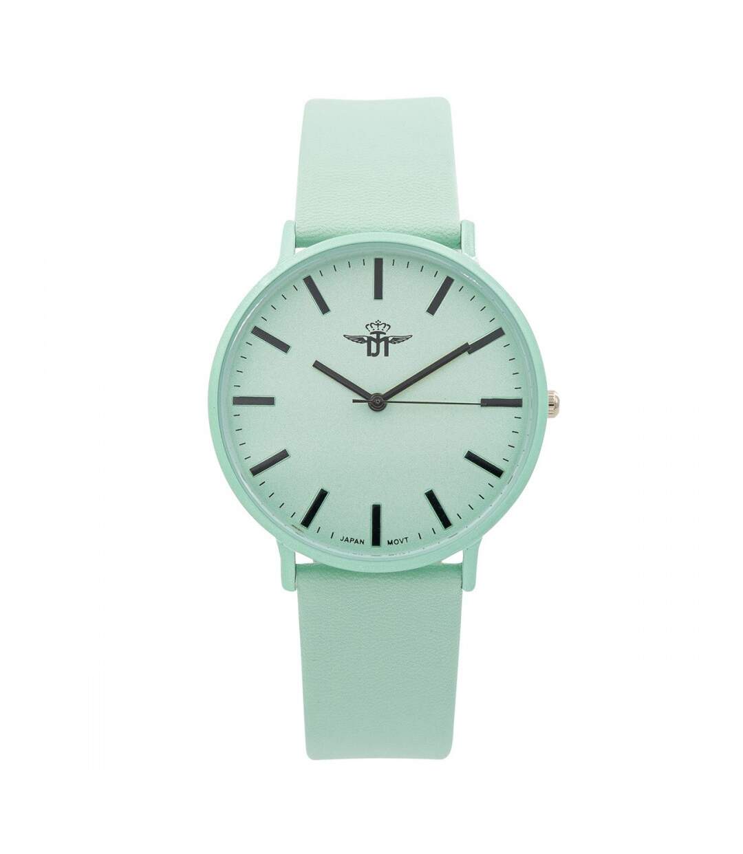 Très jolie Montre Femme Vert d'eau M. JOHN-1