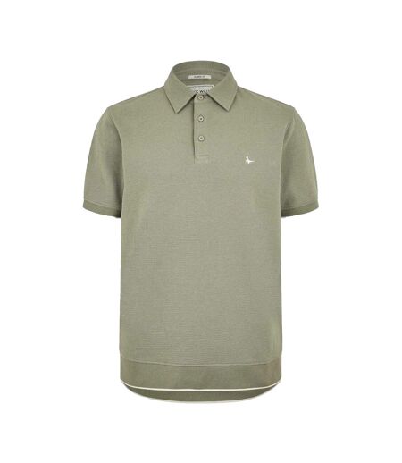 Polo Manches Courtes Homme Sauge Argenté Jack Wills