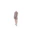 Womens/ladies Snake Print Cycling Shorts White Print West Seventy Nine-1
