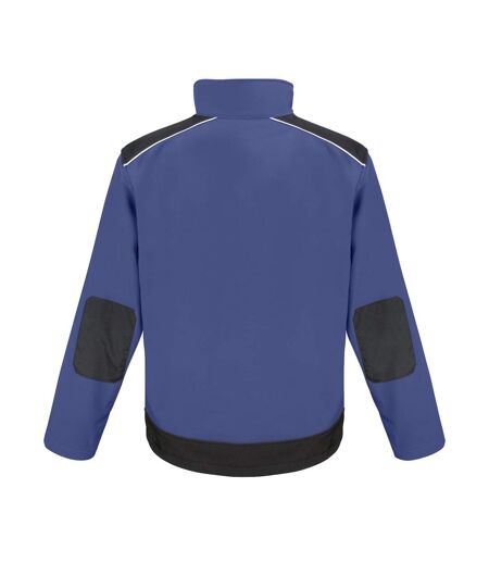 Veste De Travail Homme Bleu Roi Noir WORK-GUARD By Result