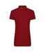 Pro RTX Womens/Ladies Pro Polyester Polo (Red)