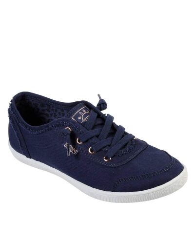 Womens/ladies bobs b cute shoes navy Skechers