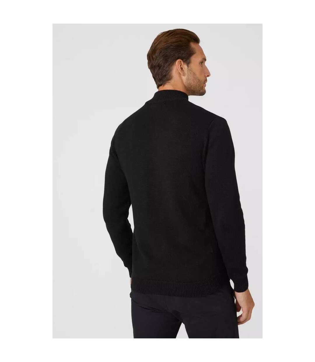 Pull Premium Homme Noir Maine-3