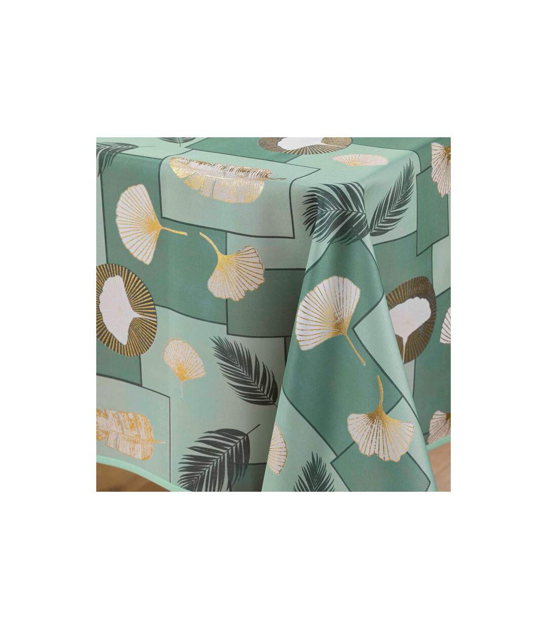 Nappe Antitache Imprimé Natane 145x240cm Sauge-3