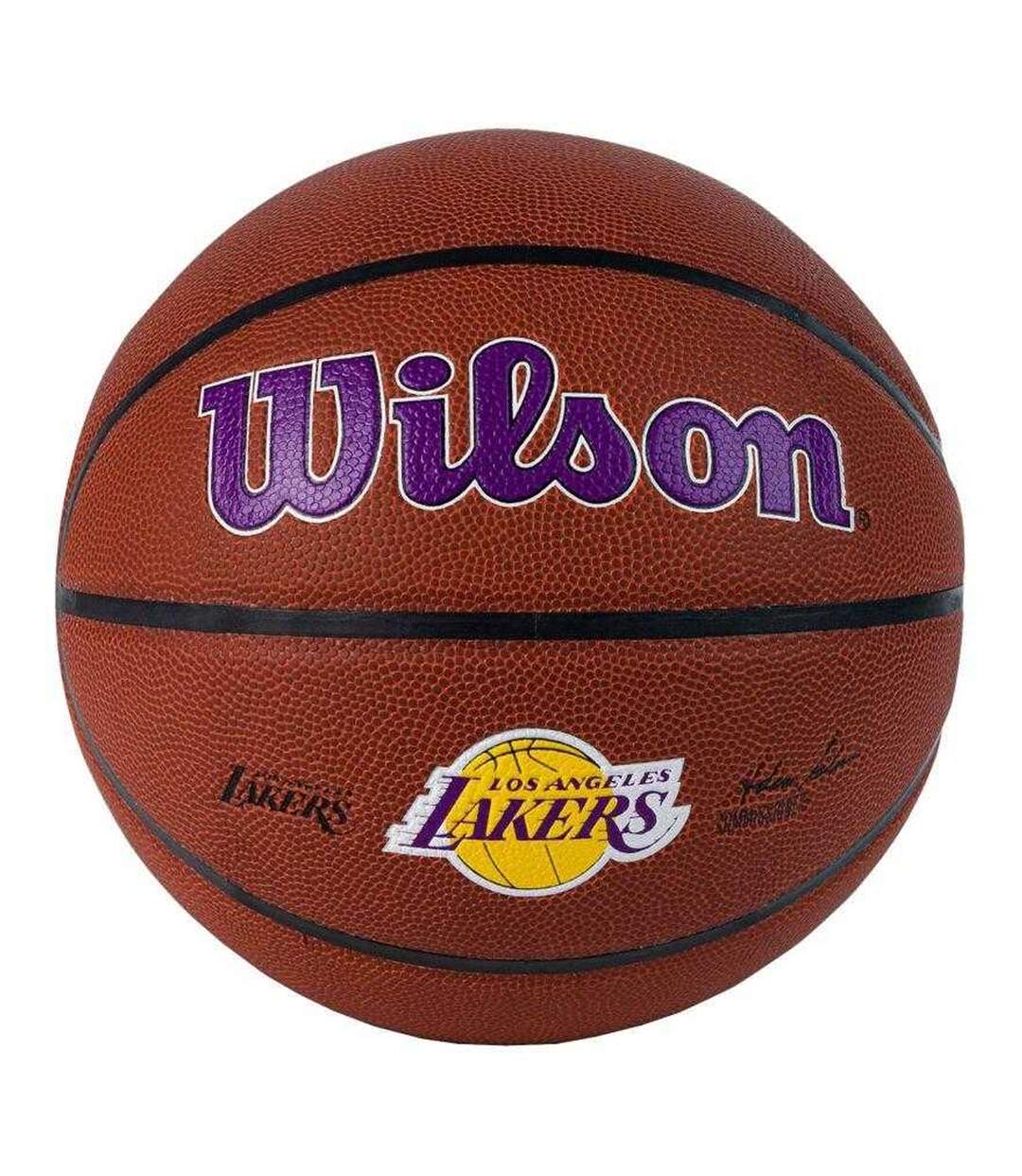 Ballon De Basket Motif/style La Lakers Team Alliance Taille 7 Marron Wilson-1