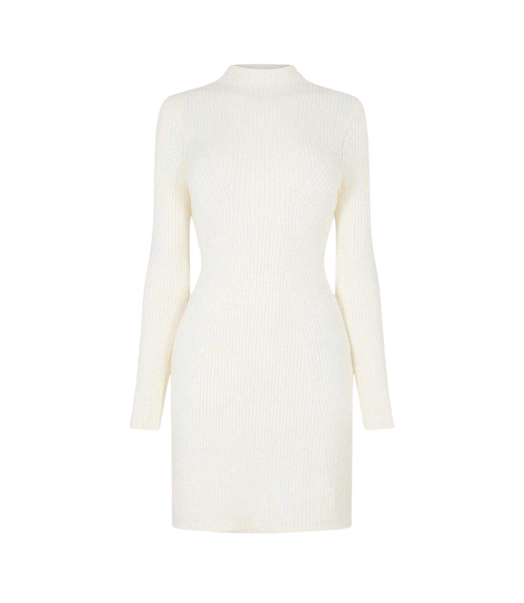 Robe Mi-longue Manches Longues Femme Vieux Blanc Jack Wills-1