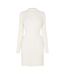 Robe Mi-longue Manches Longues Femme Vieux Blanc Jack Wills-1
