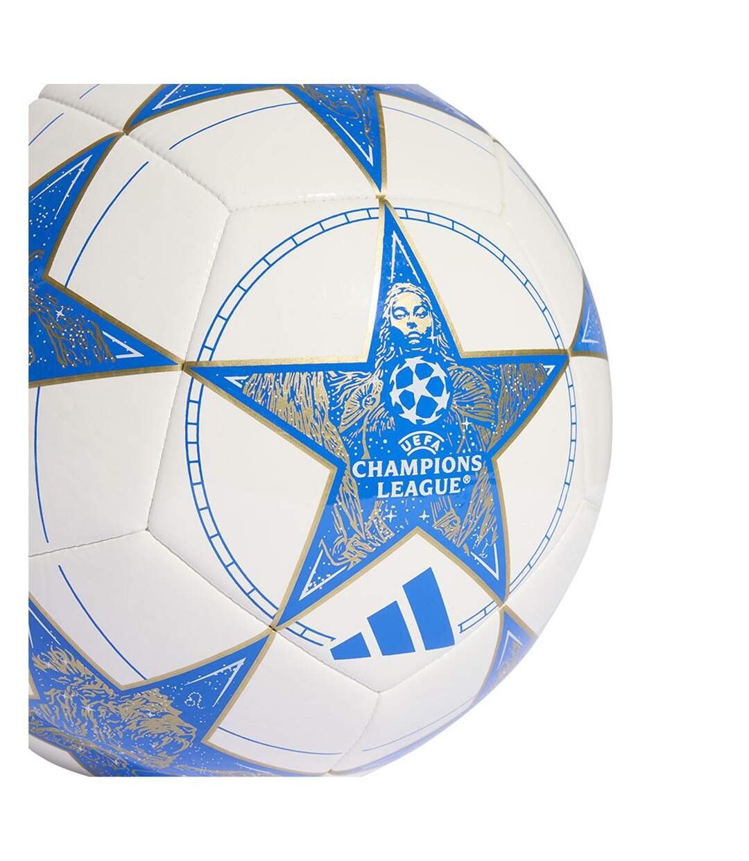 Ballon De Foot Motif/style Zodiaque Uefa Champions League 25/26 Club Taille 5 Blanc Bleu Adidas-3