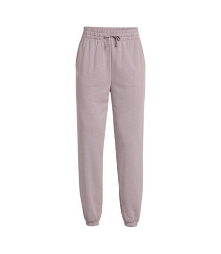 Womens/ladies Rival Terry Joggers Grey Under Armour