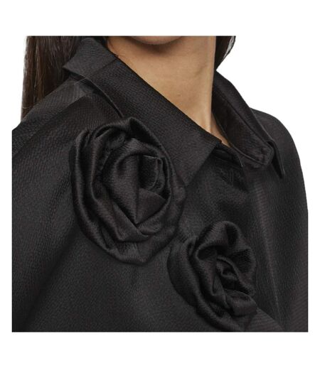 Robe Noir Femme Vila Vimedina Rose