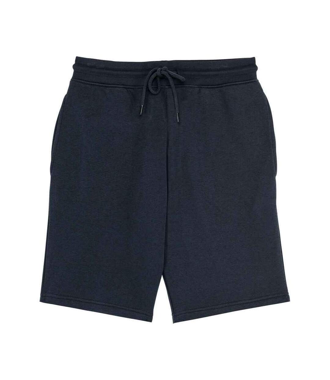 Mens Sweat Shorts Navy Blue Native Spirit-1
