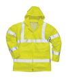 Portwest Hi-Vis Rain Jacket (H440) / Safetywear / Workwear (Yellow)