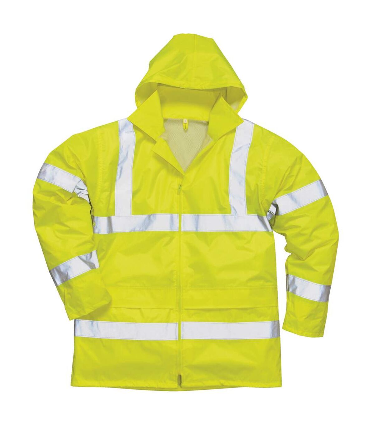 Portwest Hi-Vis Rain Jacket (H440) / Safetywear / Workwear (Yellow)
