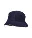 Chapeau de seau pour hommes marine FCUK