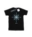 Disney - T-shirt FROZEN ELSA SIGNATURE SNOWFLAKE - Femme (Noir) - UTBI24368-1