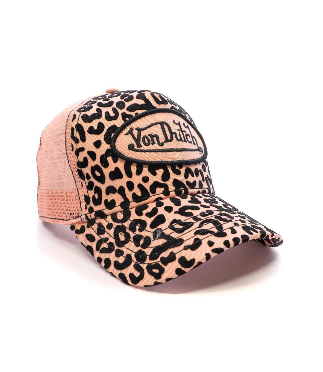 Casquette Rose/Noire Femme Von Dutch 959610 - Taille unique-2