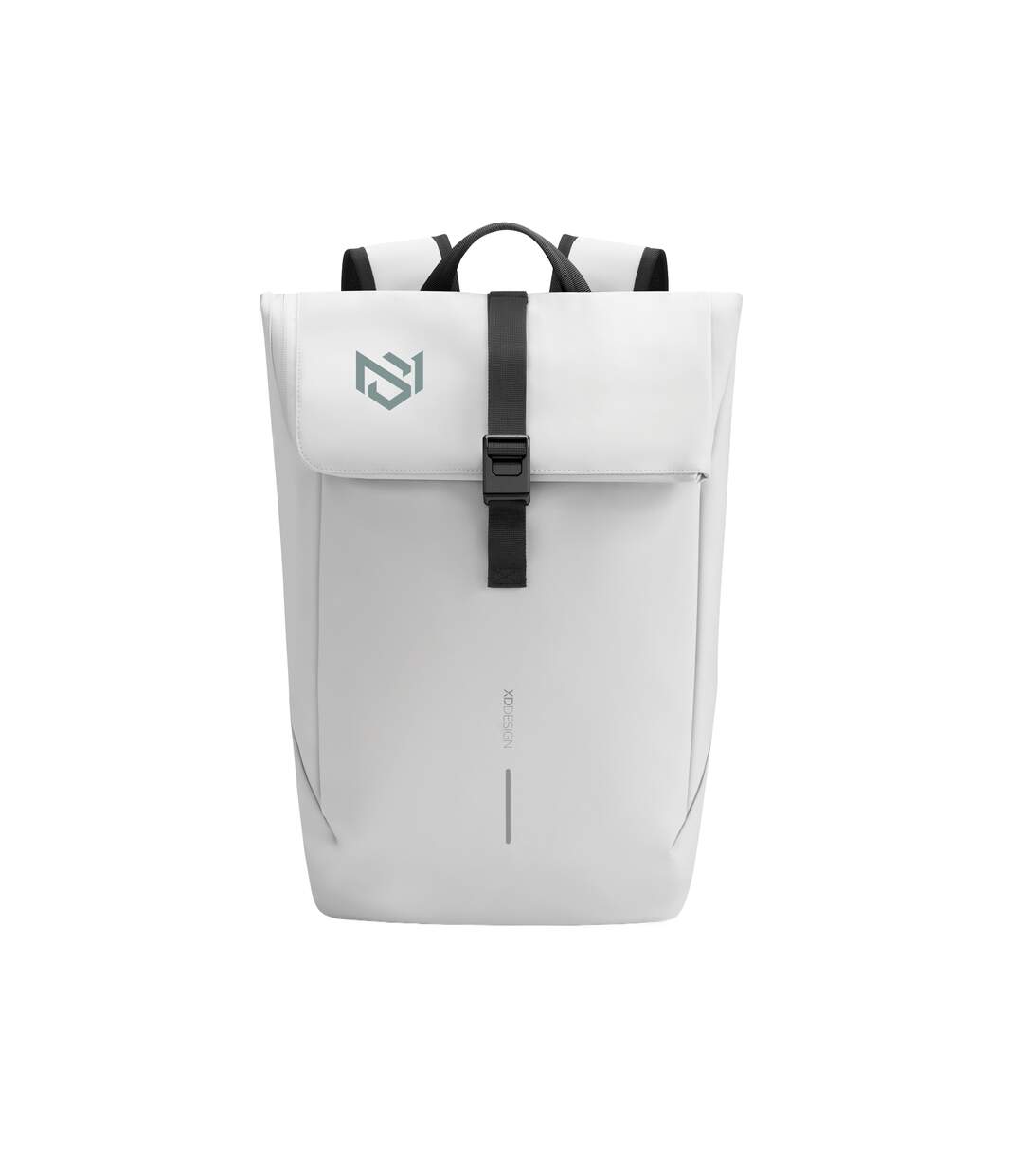 Urban Flap Top Water Resistant Anti-theft Backpack One Size Off White XD Design-2