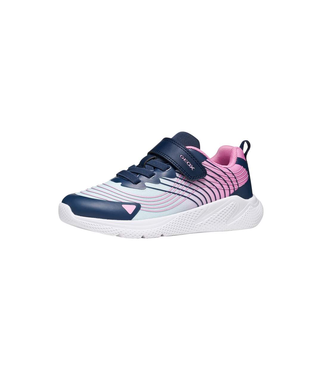 Basket Basse Enfant à Scratch Geox Sprintye Girl-1