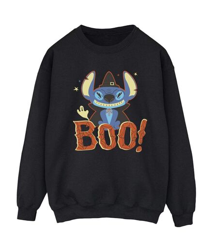 Disney Sweat femme/femme Lilo & Stitch Boo ! (Noir) - UTBI23002