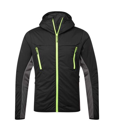 Mens ev4 insulated tall hybrid jacket black Portwest