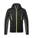 Mens ev4 insulated tall hybrid jacket black Portwest-1