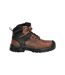 Mens Footwear Originals Leather Safety Boots Nut Brown Black Mascot-1