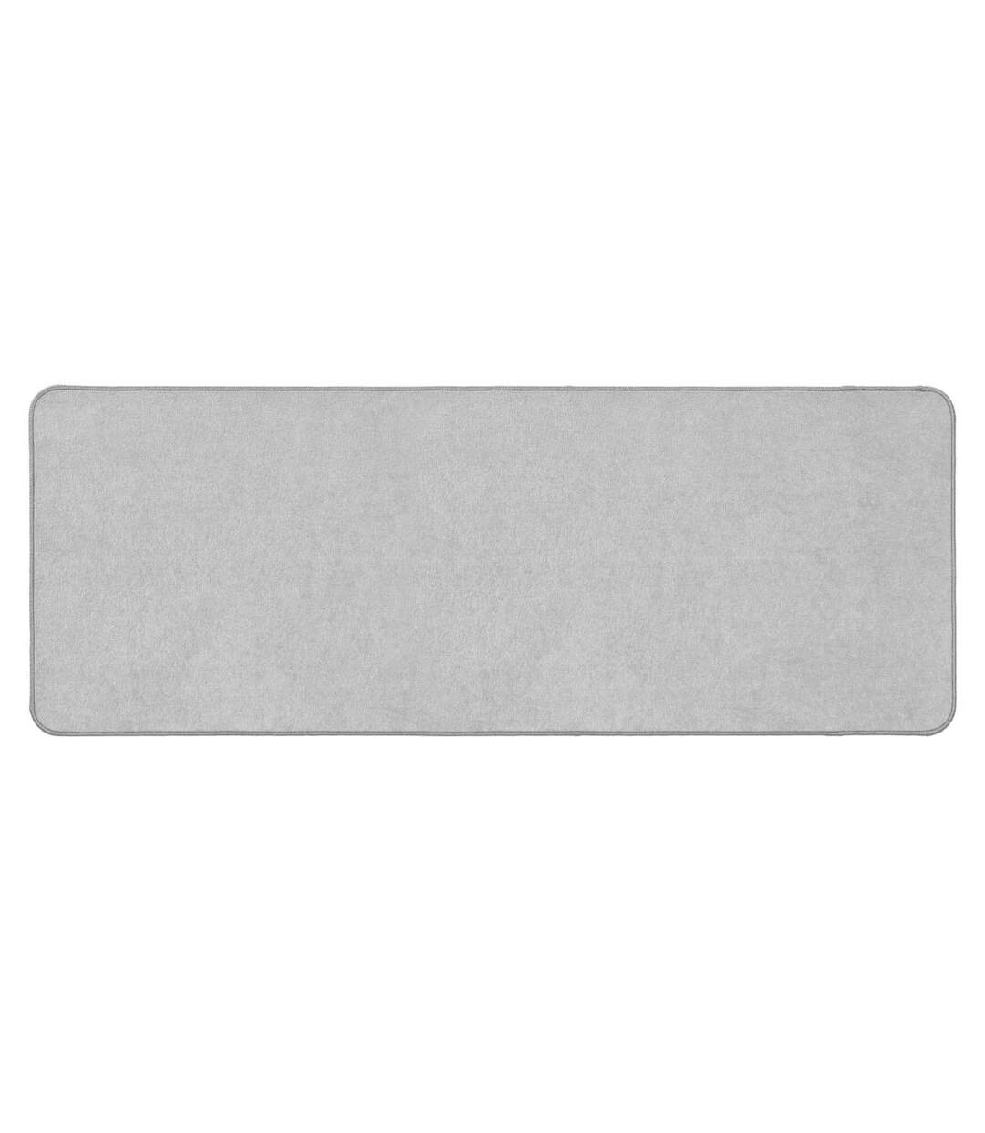 Tapis Tissé Velours Carpetuni 45x120cm Gris-1