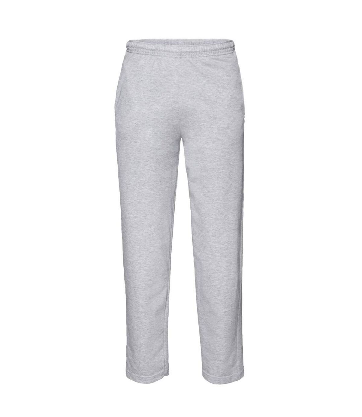Fruit Of The Loom Mens Lightweight Jog Pant / Jogging Bottoms (Heather Grey)