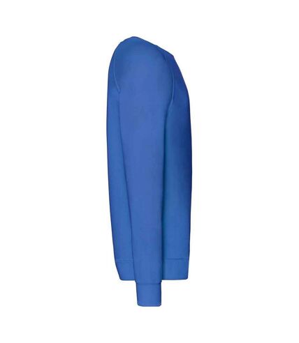 Fruit of the Loom Unisex Adult Lightweight Raglan Sweatshirt (Royal Blue)