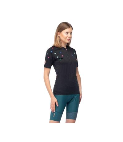 Maillot De Cyclisme Delta Femme Noir Radvik