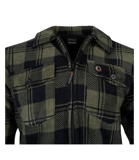 Chemise Motif/style À Carreaux Homme Vert Speero