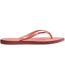 Womens/ladies Glitter Pointed Flip Flops Blossom Clay Havaianas-1