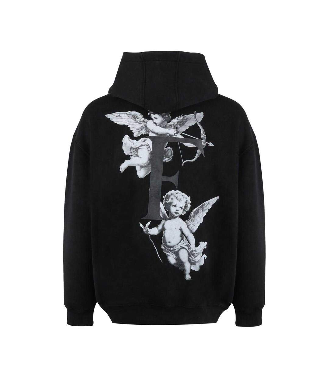 Unisex Adult Cherub Hoodie Faded Grey Faded Firetrap-2