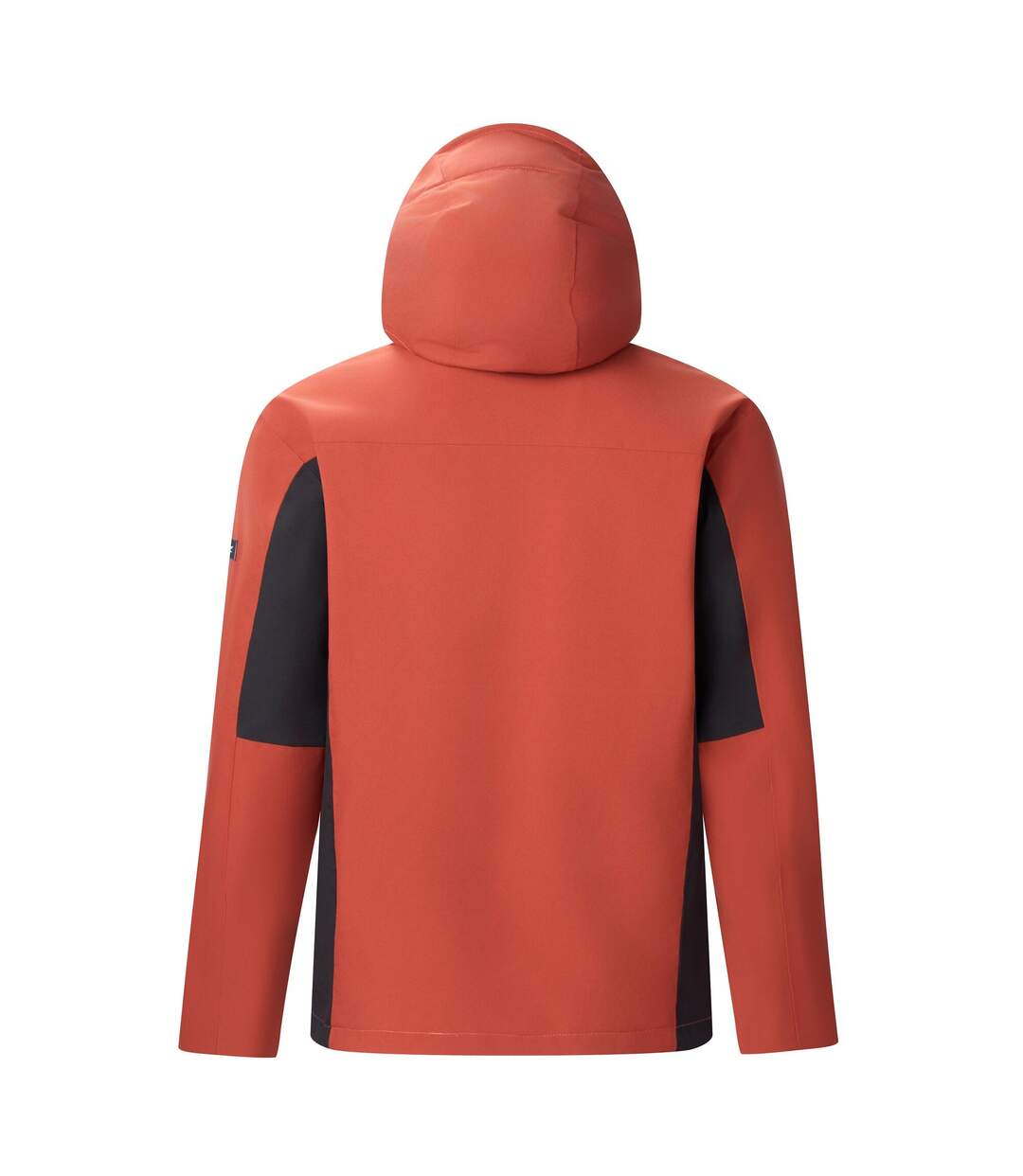 Mens Birchdale Ii Waterproof Jacket Burnt Henna Black Regatta-3