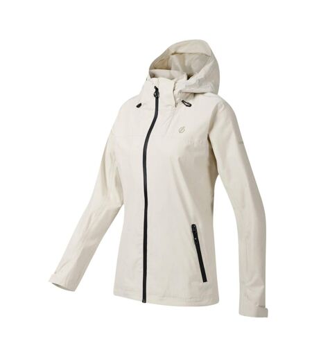 Womens/ladies Switch Up Iii Waterproof Jacket Almond Milk Dare 2B