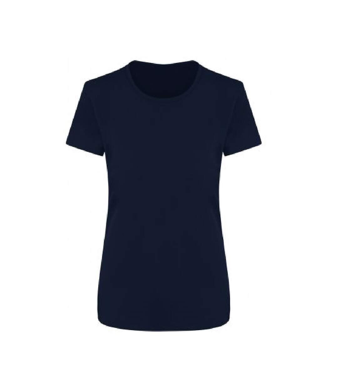 T-shirt ambaro femme bleu marine Ecologie-1