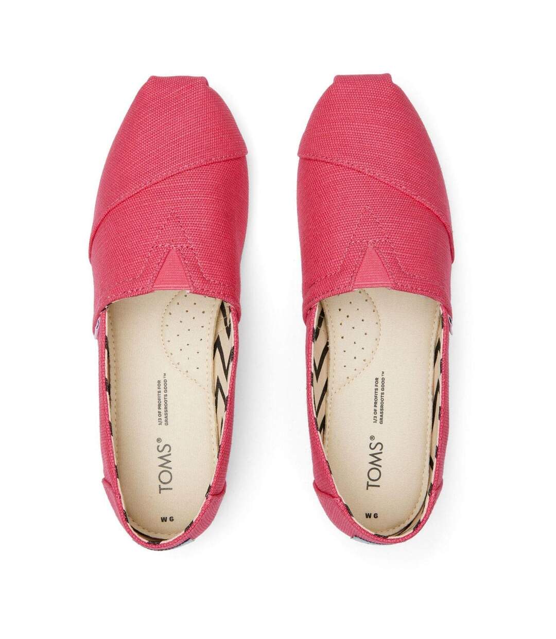 Mens Alpargata Classic Espadrilles Dark Pink Toms-4